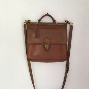 Vintage Coach Willis Bag Tan (Altered) Purse